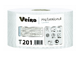 Бумага туалетная 1сл 200м светло-серая Veiro Professional Comfort арт. T201